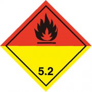 5.2類危險(xiǎn)品標(biāo)牌(外包裝使用) 5.2類危險(xiǎn)品標(biāo)牌(外包裝使用)